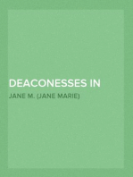 Deaconesses in Europe and their Lessons for America