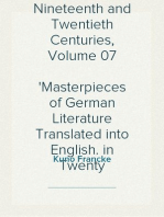 The German Classics of the Nineteenth and Twentieth Centuries, Volume 07
Masterpieces of German Literature Translated into English. in Twenty Volumes