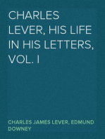 Charles Lever, His Life in His Letters, Vol. I