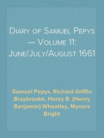 Diary of Samuel Pepys — Volume 11