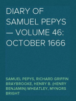 Diary of Samuel Pepys — Volume 46