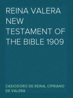 Reina Valera New Testament of the Bible 1909