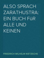 Also sprach Zarathustra: Ein Buch für Alle und Keinen