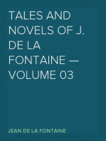 Tales and Novels of J. de La Fontaine — Volume 03