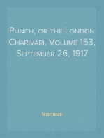 Punch, or the London Charivari, Volume 153, September 26, 1917