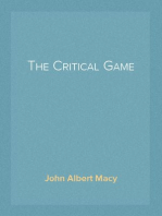 The Critical Game