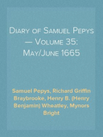 Diary of Samuel Pepys — Volume 35