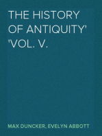 The History of Antiquity
Vol. V.