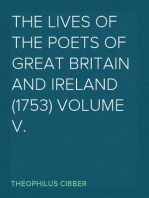 The Lives of the Poets of Great Britain and Ireland (1753) Volume V.