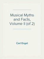 Musical Myths and Facts, Volume II (of 2)