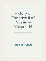 History of Friedrich II of Prussia — Volume 14