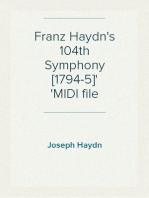 Franz Haydn's 104th Symphony [1794-5]
MIDI file