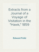 Extracts from a Journal of a Voyage of Visitation in the "Hawk," 1859
