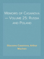 Memoirs of Casanova — Volume 25
