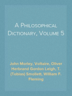 A Philosophical Dictionary, Volume 5