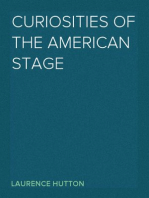 Curiosities of the American Stage