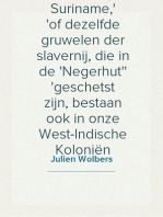 De slavernij in Suriname,
of dezelfde gruwelen der slavernij, die in de 'Negerhut'
geschetst zijn, bestaan ook in onze West-Indische Koloniën