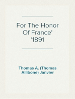 For The Honor Of France
1891