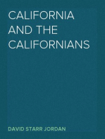 California and the Californians