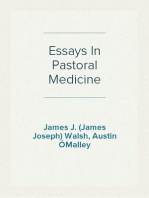Essays In Pastoral Medicine