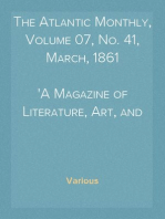 The Atlantic Monthly, Volume 07, No. 41, March, 1861
A Magazine of Literature, Art, and Politics