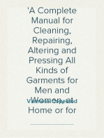 The Copeland Method
A Complete Manual for Cleaning, Repairing, Altering and Pressing All Kinds of Garments for Men and Women, at Home or for Busines
