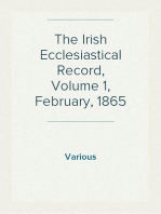 The Irish Ecclesiastical Record, Volume 1, February, 1865