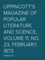 Lippincott's Magazine of Popular Literature and Science, Volume 11, No. 23, February, 1873