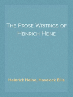 The Prose Writings of Heinrich Heine