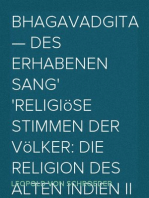 Bhagavadgita — Des Erhabenen Sang
Religiöse Stimmen der Völker