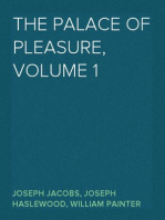 The Palace of Pleasure, Volume 1