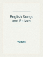 English Songs and Ballads