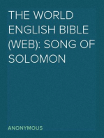 The World English Bible (WEB): Song of Solomon