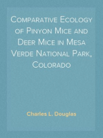 Comparative Ecology of Pinyon Mice and Deer Mice in Mesa Verde National Park, Colorado