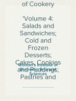 Woman's Institute Library of Cookery
Volume 4