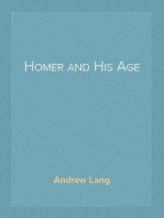 Homer and His Age