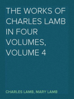 The Works of Charles Lamb in Four Volumes, Volume 4