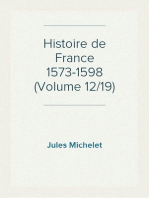 Histoire de France 1573-1598 (Volume 12/19)