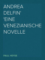 Andrea Delfin
Eine venezianische Novelle