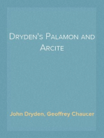 Dryden's Palamon and Arcite