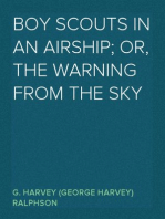 Boy Scouts in an Airship; or, the Warning from the Sky