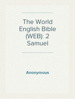 The World English Bible (WEB): 2 Samuel