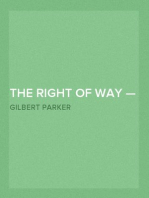 The Right of Way — Volume 03