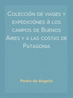Colección de viages y expediciónes à los campos de Buenos Aires y a las costas de Patagonia