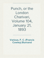 Punch, or the London Charivari, Volume 104, January 21, 1893