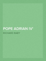 Pope Adrian IV
An Historical Sketch