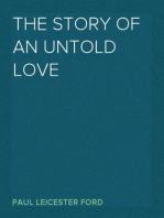 The Story of an Untold Love