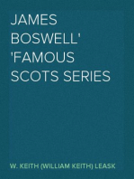 James Boswell
Famous Scots Series