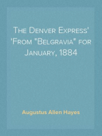 The Denver Express
From "Belgravia" for January, 1884