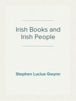 Irish Books and Irish People